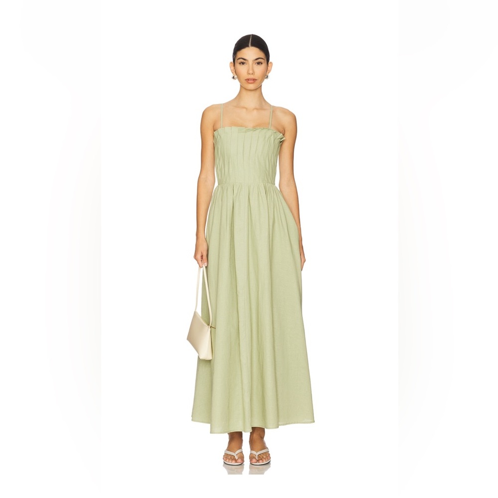 SNDYS x Revolve Hilda Maxi Dress in Pear
